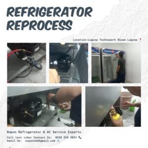 Commercial refrigerator reprocessing service at Laguna Technopark, Biñan Laguna