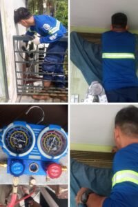 Residential split-type aircon preventive maintenance service at Ayala Westgrove Heights, Santa Rosa Laguna