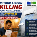 Is Your Aircon Killing Your Meralco Bill? How Inverter AC Solves the Philippines' 51°C Heat Crisis